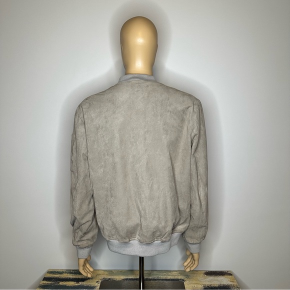 H&M Suede Zip Up Bomber Jacket - Picture 6 of 6